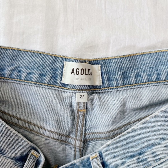 Agolde Parker Loose Fit Cutoff Denim Shorts - Swapmeet - Picture 7 of 7